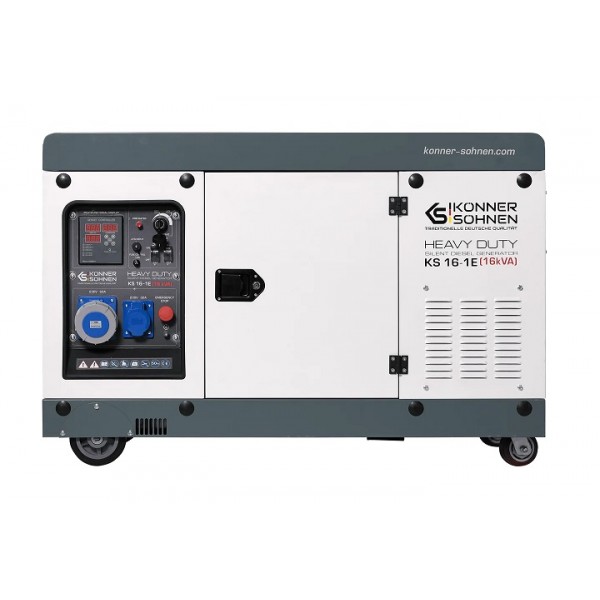 Dyzelinis generatorius Konner&Sohnen KS 16-1E Dyzelinis generatorius Konner&Sohnen KS 16-1E